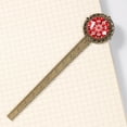 thumbnail image 4 of Christmas Lace Bookmark in Antique Bronze: a Must-Have for Book Mark Lovers and Readers, 4 of 5