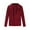 Burgundy, variant on Herrnalise Men Casual Solid Sports Fitness Sweater Cardigan Hooded Long Sleeve Zipper Sweater Jacket White