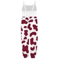 thumbnail image 4 of Tfken Jumpsuit For Girls Summer Sleeveless Graphic Comfy Casual Jumpsuit Daily Wear Child Fashion Clothes Size 9-10 Years Red, 4 of 5