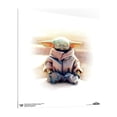 thumbnail image 3 of Gallery Pops Star Wars: The Mandalorian - Mando and Grogu Wall Art Bundle (3-Pack), White Framed Version, 12" x 12", 3 of 5