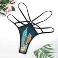 thumbnail image 4 of The Wonders of Las Vegas Open Type Women's Panties Crotch Opening G-strings Thongs Lingeries Underwear, 4 of 7
