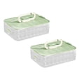 thumbnail image 1 of Meat Container For Fridge Lunch Meat Container For Refrigerator 3/4 Layer Cheese Storage Container With Date Recording Containers With Lids Refrigerator Food Storage Box, 1 of 9