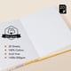 thumbnail image 4 of Arrtx Cuaderno de Bocetos de Acuarela, 100% Algodón 140 Lb/300 Gsm Prensado en Caliente Libre de Ácido Papel de Acuarela, 20 Hojas 5.35 x 3.86'' Cuaderno Diario de Acuarela, 4 of 8