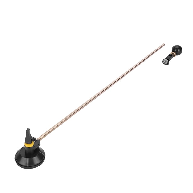 Cortador Circular de Vidrio, Cortador de Vidrio Circular de Alta Resistencia de 6 Ruedas, Herramiente de Corte Circular Tipo Brújula Ajustable Con Círculo de Ventosa para