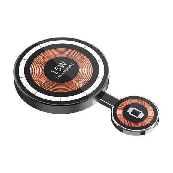 15W MagSafe 3-in-1 Foldable Wireless Charger –Compatible iPhone12/13/14/15/16 and Apple Watch,Black
