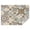 Brown Ethnic Floral, variant on Brown Ethnic Floral and Mandala Pattern Rectangle Tablecloth 60"x84",Waterproof Polyester Rectangle Table Cloth, Wipeable Spillproof Polyester Tablecloth for Dining, Camping, Indoor and Outdoor