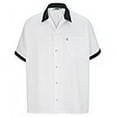 thumbnail image 2 of Ed Garments Matching Button Placket Cook Shirt, BLACK, Medium, 2 of 2