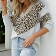 thumbnail image 2 of sususu Women's Fair Isle Sweater 2025 Oversized Knitted Sweaters Long Sleeve Boat Neck Fairisle Pattern Pullover Jumper Tops,A02-Khaki,S, 2 of 5