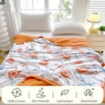 thumbnail image 4 of xpbceshi Sale Summer Washed Cotton Conditioned Quilt Summer Cool Quilt Machine Washable Single Thin Quilt Quilt Core Student Bedroom Dormitory Summer Quilt, 4 of 6