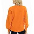 thumbnail image 2 of Women's  Orange Virginia Tech Hokies Yvette Pullover Sweatshirt, 2 of 2