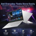 thumbnail image 3 of ASUS Vivobook 15.6" FHD Touchscreen Laptop, Intel i7-1355U, 16GB RAM, 1.5TB Storage (1TB SSD+512GB Docking Station Set), Backlit Chiclet Keyboard, Num Pad, Fast Charging, Wi-Fi 6E, Win 11 Pro, Silver, 3 of 8