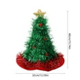 thumbnail image 3 of JingChun Christmas Tree Hat (1 Pack): Humorous 12*15 inch Decorated Christmas Tree Hat, Festive Holiday Decor, 3 of 6