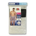 thumbnail image 3 of Fruit of the Loom Big Men's Black and Gray Boxer Briefs, 2 Pack, 3 of 5
