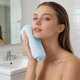 thumbnail image 4 of CaiYueKe Soft Absorbent Face Towel, Corals Velvet Towel for Adults and Kids, Gentle Facial Cleansing Cloth, Quick-Dry Bath Towel, Home and Travel Use, 4 of 7