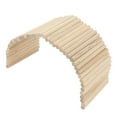 thumbnail image 4 of Pet Hideout Bridge Wooden Tunnel Toy Flexible Multi Functional Safe Exercise Bendable For Guinea Pigs For Rabbits ANGGREK Otros, 4 of 8