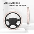 thumbnail image 5 of Fotbe Rabbit Is And Carrots Steering Wheel Cover Universal 15 in Car Accessories for Men Women,Steering Wheel Protector Comfortable Protective Case for SUV Sedan Decor, 5 of 8