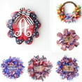thumbnail image 4 of CSCHome 4th of July Window Deco Wreath, Memorial Day, Fourth Decor, Indoor Outdoor, Porch Patio Decoration for Indoor and Outdoor, 4 of 5