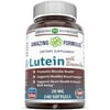 Amazing Nutrition Amazing Formulas Lutein 20 Mg W/ Zeaxanthin 800 Mcg 240 Softgel, Pack of 2