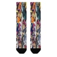 thumbnail image 3 of Yu-Gi-Oh Compression Socks For Women Men Knee Compression Socks Long Knee High Socks For Running Sports Hiking Cycling Travel, 3 of 8