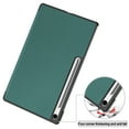thumbnail image 7 of Dteck Smart Slim Case for Samsung Galaxy Tab S10 FE Plus 13.1 inch X620 / X626B Shockproof Leather Tri-Fold Stand Case Lightweight Hard Shell Cover for Galaxy Tab S10 FE+,Darkgreen, 7 of 7