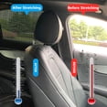 thumbnail image 3 of Baby Car Sun Shade, 2pcs Car Sun Shade Sock, Sun Shade Sock, Sun Protection Children and Pets Window Shades for Auto SUV, Block UV Rays(110*57cm), 3 of 5