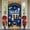 2B-180X90cm, variant on Gold Glitter Graduation Banner Navy Blue Graduation Backdrop Star Decoration Balloon Accent Graduation Display for High School Graduation College Graduation Indoor Celebration