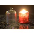 thumbnail image 2 of Red Scented Paraffin Wax Cloche Glass Jar Candle Evening Wedding Parties Home Decor Table Decoration Gift by Mystiquedecors, 2 of 4