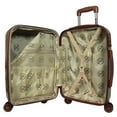 thumbnail image 4 of Carry On Luggage Set Spinner Suitcase 2 Piece Travel Set TSA Lock 20 Inch Brown, 4 of 6