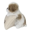 thumbnail image 3 of Panneau de Bienvenue SHIH TZU Marron et Blanc, 3 of 5