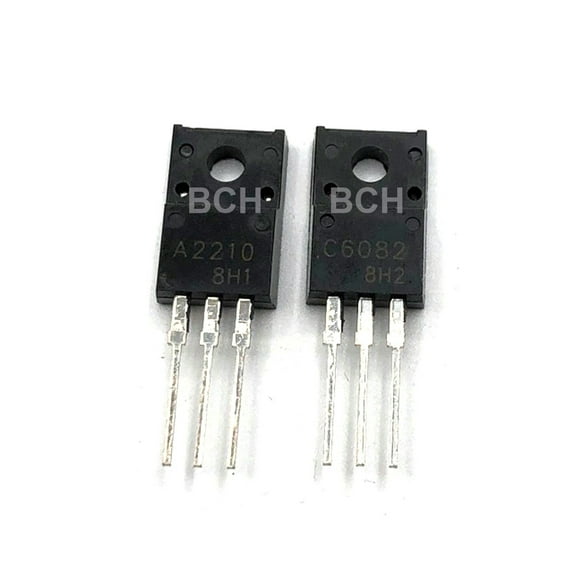 Transistor Pair C6082 (2SC6082) and A2210 (2SA2210) for Epson EcoTank & L1800