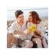 thumbnail image 3 of Engagement Gifts for Couples - Unique Bridal Shower Gift Box Wine Glasses Kit Mr & Mrs Ring Dish Honeymoon Luggage Tags for Him and Her - Personalized, 3 of 5