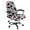 Multi-Cow Print, variant on HELLHERO Cow Print Office Chair Covers Stretchable Decorative Gaming Chairs Slipcover Standard Size Desk Chair Cover Washable Pink