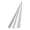 Silver, variant on Cone Shaped Resin Ring Holder Display Stand for Engagement Wedding Bands, Solid Jewelry Organizer Rack for Home and Retail, Black (2.75 inches / 7 cm)