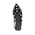 thumbnail image 4 of The Attico Black Crisscross Design Slingback Flats Black (Women's), 4 of 4