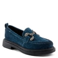 thumbnail image 3 of PATRIZIA Women's Marlen Velvet Loafers with Metal Ornamentation, Crystal Details, and Comfortable Fit, 3 of 9