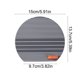thumbnail image 3 of Silicone Floor Drain Odor Proof Seal Cover | High Adsorption Anti-Insect Pad | Flexible PVC Fits 10-15cm Drain | Easy Clean Heat Resistant | Blue Gray | 1 Pack | 15x13.7cm, 3 of 6