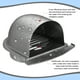 thumbnail image 3 of Cubierta de ventilación de aire de escape Uxcell de 6" para salida de pared exterior con rejilla de louver y tapa de ventilación con malla gris, 3 of 5