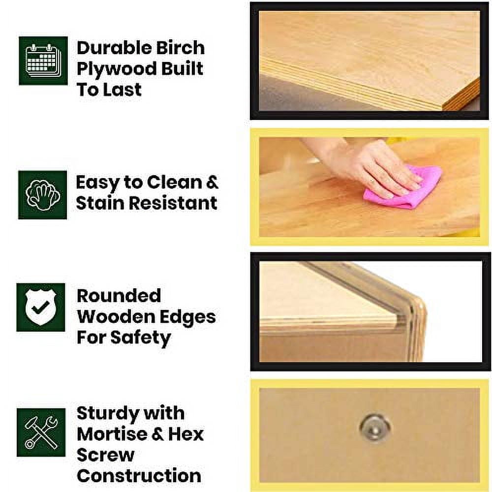 Wood Designs Clear Room Divider w Wheels, 60"H x 36"W See-Thru Room Divider, Highly Durable Scratch & Shatter Resistant Acrylic Partition for Commercial Or Personal Use