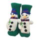 thumbnail image 1 of Calcetines de animales, regalos de año , antideslizantes, novedosos, calcetines gruesos de tubo medio para dormitorio Muñeco de nieve verde, 1 of 7