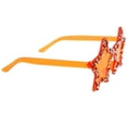 thumbnail image 5 of Masteelf Orange Glasses with Rhinestones for Party Stylish Sunglasses Cool Candy Colors Plastic, 5 of 8