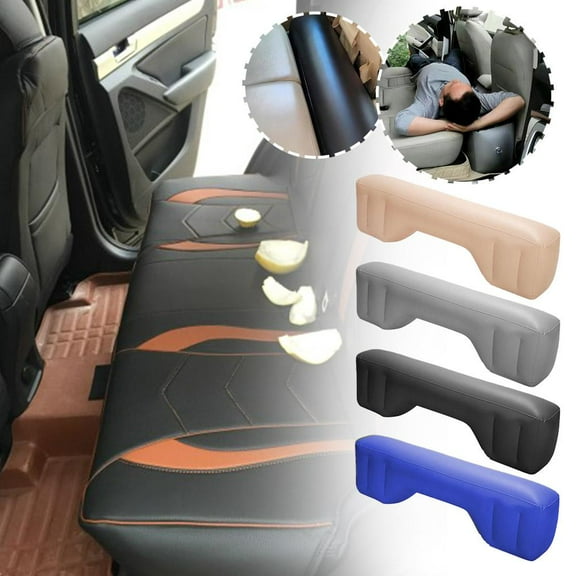 QHUDLV Inflatable Car Mattress,Back Seat Space Filler,Noise Reduction Auto Bed for Travel
