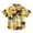 Yellow, variant on MUXiin 3t Boy Shirts Basic Tee Button Collar Solid Color Boys Hawaiian Shirt Short Sleeve Gentleman Tops Cotton Shirt Toddler To Big Kid