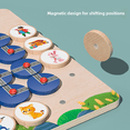 thumbnail image 3 of Juego de aprendizaje temprano Wooden Exploration Path Maze Toy, 3 of 5