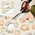 thumbnail image 6 of Yayeee Faucet Mat for Kitchen Sink 30" Diatomite Long Splash Guard Pad, Beige Seashell, 6 of 7
