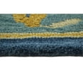 thumbnail image 3 of Maklaine Transitional Wool Area Rug Azure Finish 7'6" X 9'6", 3 of 5