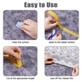 thumbnail image 3 of 2Pcs 43.74 Yards Double Sided Fabric Tapes 0.8" Wide Heavy Duty Clear Carpet Tape Strong Adhesive Patch Tapes for Floor Marking, 3 of 9