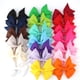 thumbnail image 5 of 20 piezas pinza para el pelo con lazo para niñas, pinzas de cocodrilo para niños, accesorios para el cabello de fiesta (color aleatorio), 5 of 5