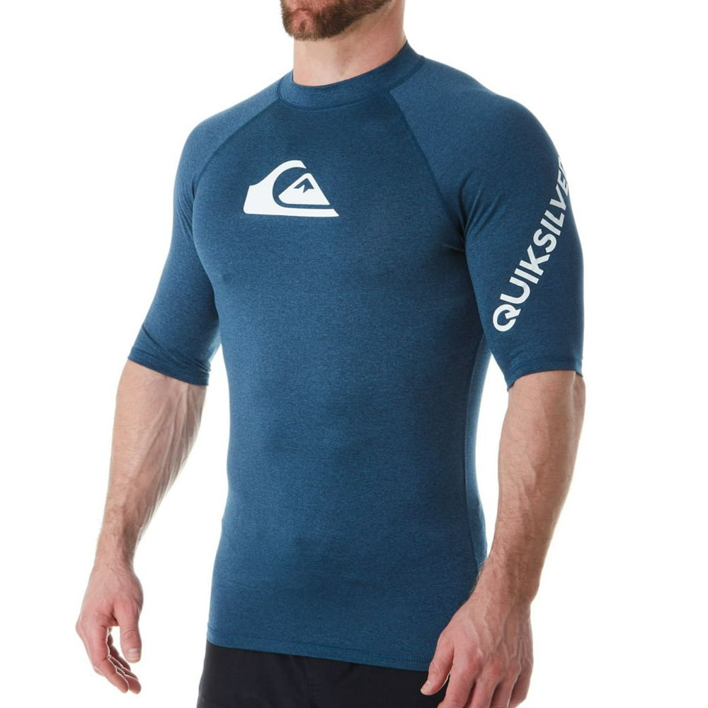 Quiksilver Men's Quiksilver EQYWR3228 All Time Short Sleeve Rash
