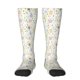 thumbnail image 1 of Fotbe Flower Rabbit Calcetas Divertidas Estampadas para Hombre y Mujer, Calcetas de Algodón hasta la Rodilla para Caminar, Correr, Enfermería y Embarazo, 1 of 6