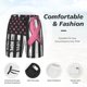 thumbnail image 3 of Balery Ribbon Breast Cancer Awareness Bañador para hombre, shorts de playa de secado rápido con entrepierna y forro de compresión-X-Large, 3 of 6